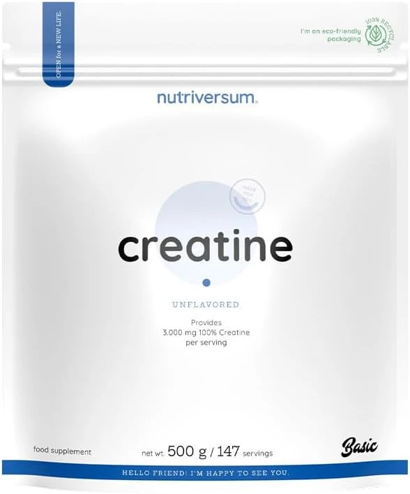 Nutriversum - Basic Creatine - Unflavored - 500g