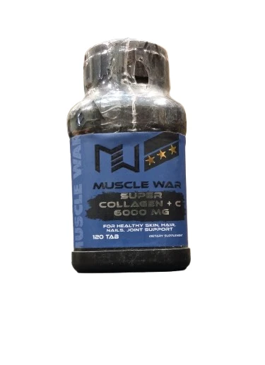 Muscle War - Super Collagen + C 6000 MG - 120 Tablets