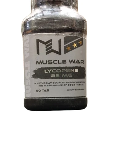 Muscle War - Lycopene 25 MG - 90 Tablets