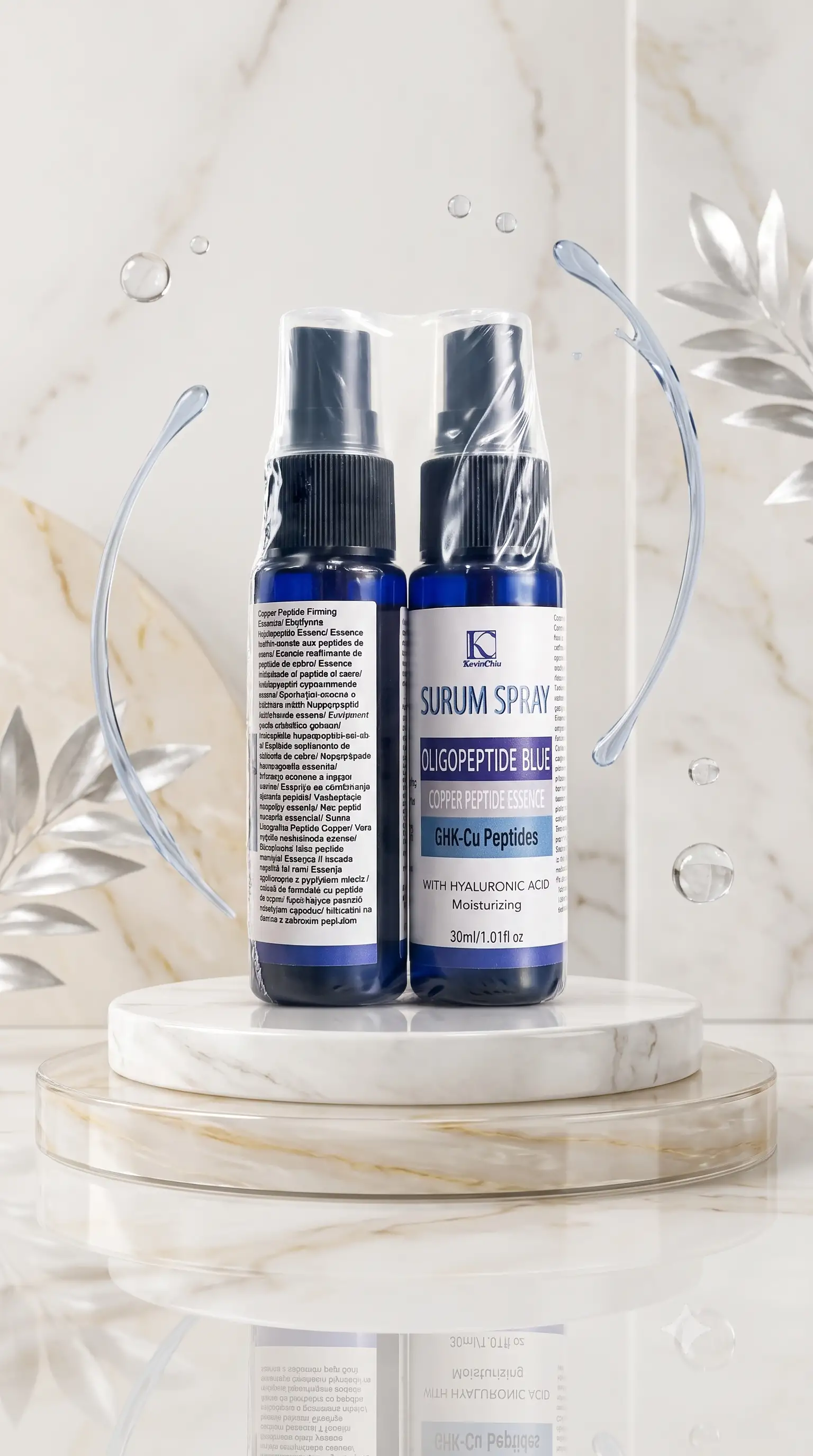 KevinChiu - Oligopeptide Blue Surum Spray (GHK-Cu Peptides) - 30ml/1.01 fl.oz
