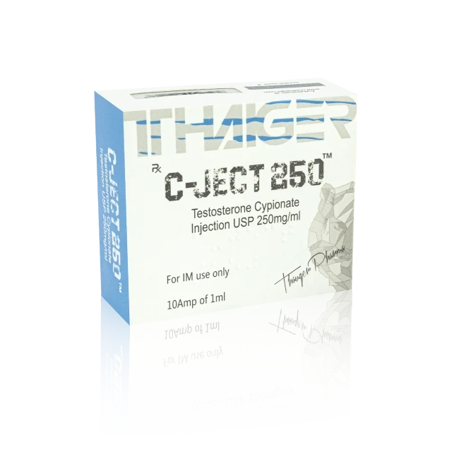Thaiger Pharma - C-Ject 250 (Testosterone Cypionate Injection USP) - 250mg/ml - 10 Ampoules x 1ml