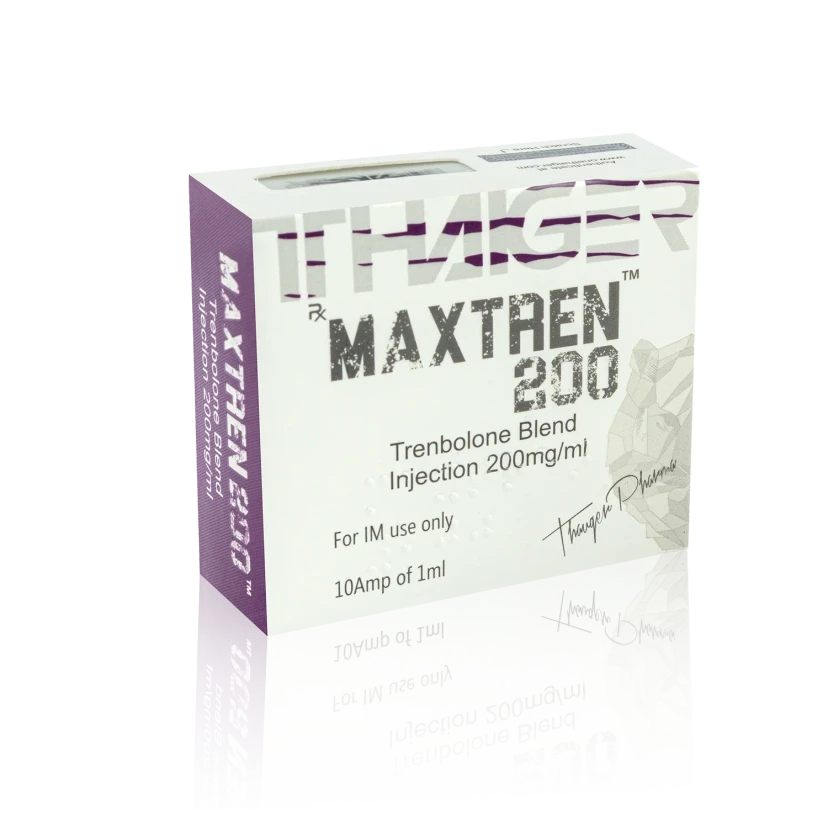 تايجر فارما (Thaiger Pharma) - ماكسترين 200 (مزيج الترينبولون للحقن) - 200 مجم/مل - 10 أمبولات × 1 مل