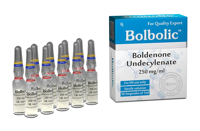Cooper Pharma - Bolbolic (Boldenone Undecylenate Injection) - 250mg/ml - 10 Ampoules x 1ml