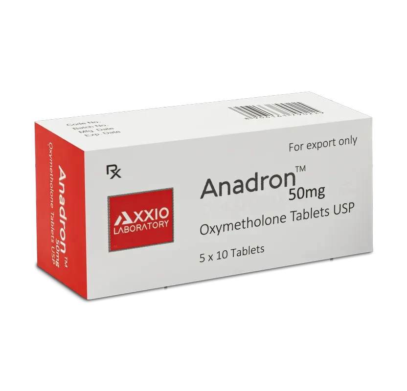 Axxio Laboratory - Anadron (Oxymetholone) - 50mg - 50 Tablets (5 x 10 Tablets)