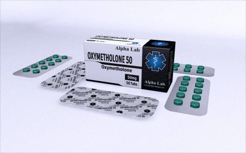 Alpha Lab - OXYMETHOLONE 50 (Oxymetholone / Anadrol) - 50mg - 50 Tablets